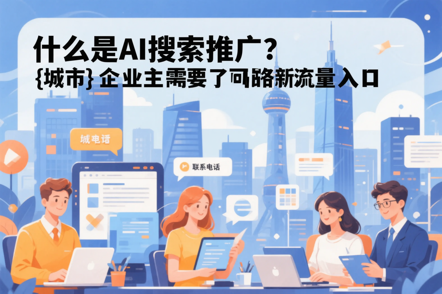 什么是AI搜索推广？泸州企业主需要了解的新流量入口