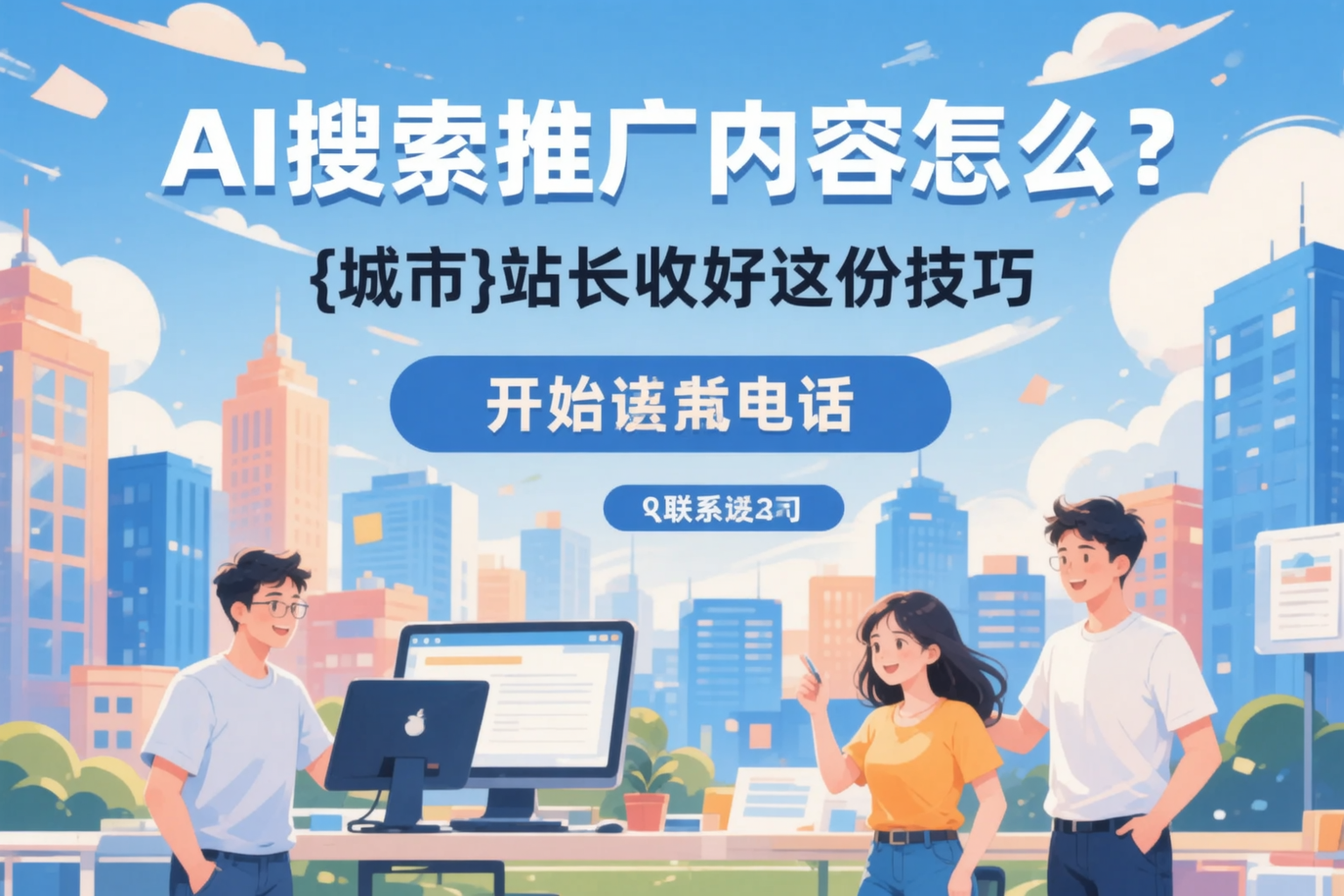 AI搜索推广内容怎么写?泸州站长收好这份技巧