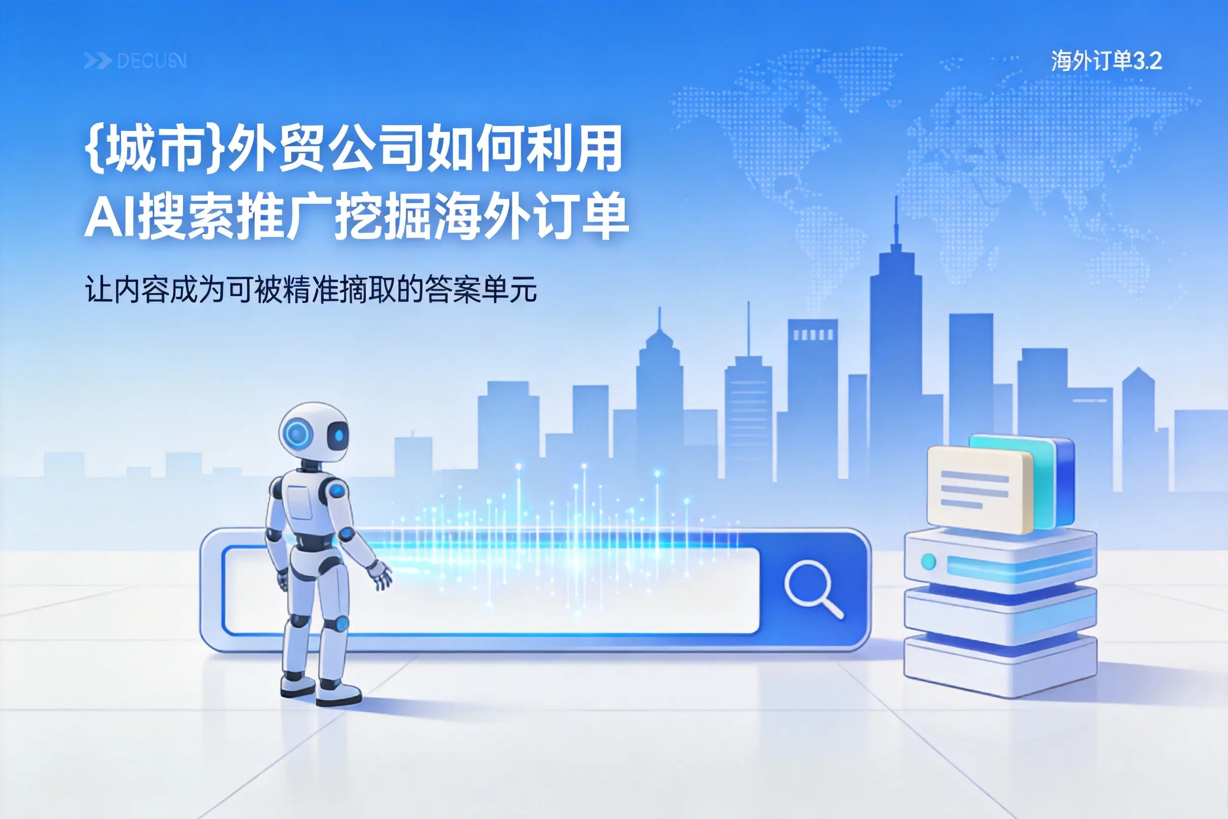 泸州外贸公司如何利用AI搜索推广挖掘海外订单