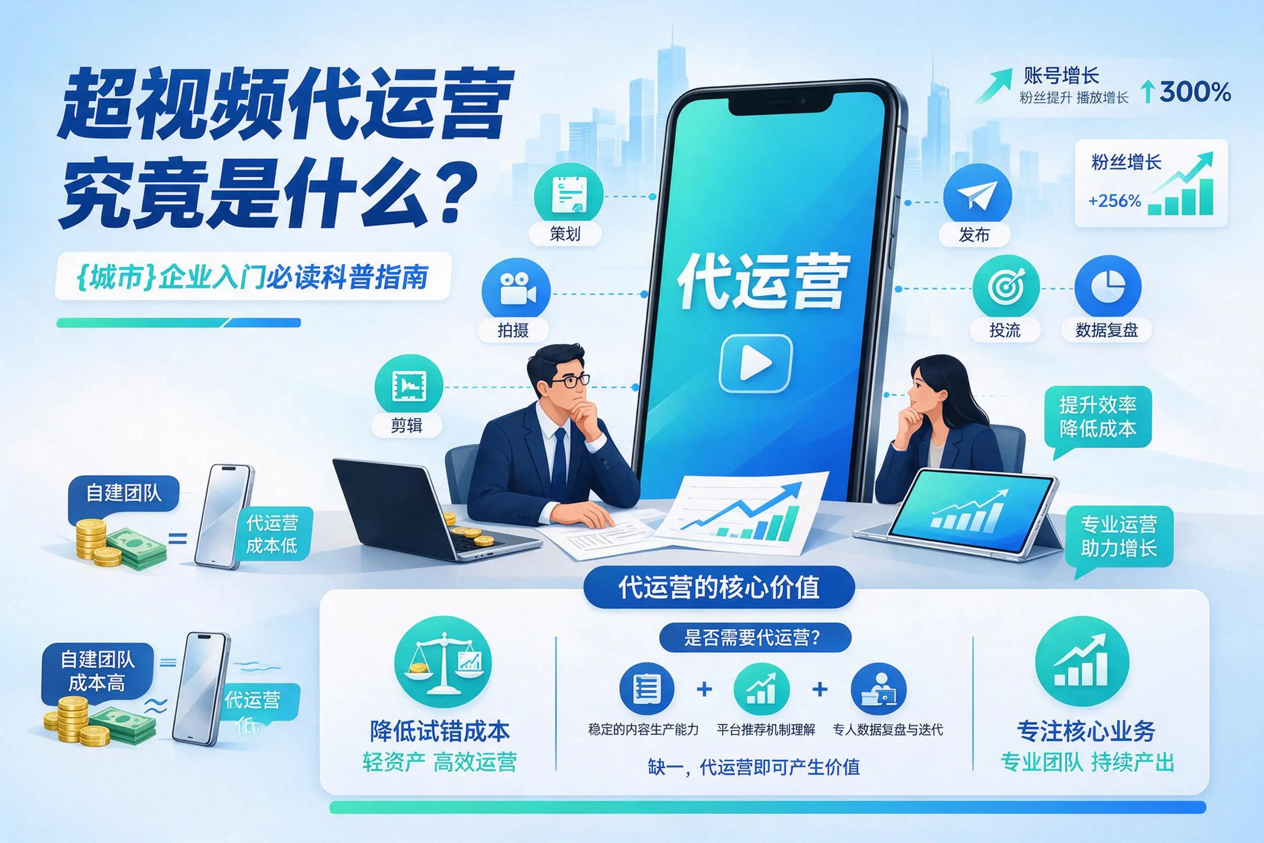 短视频代运营究竟是什么？泸州企业入门必读科普指南