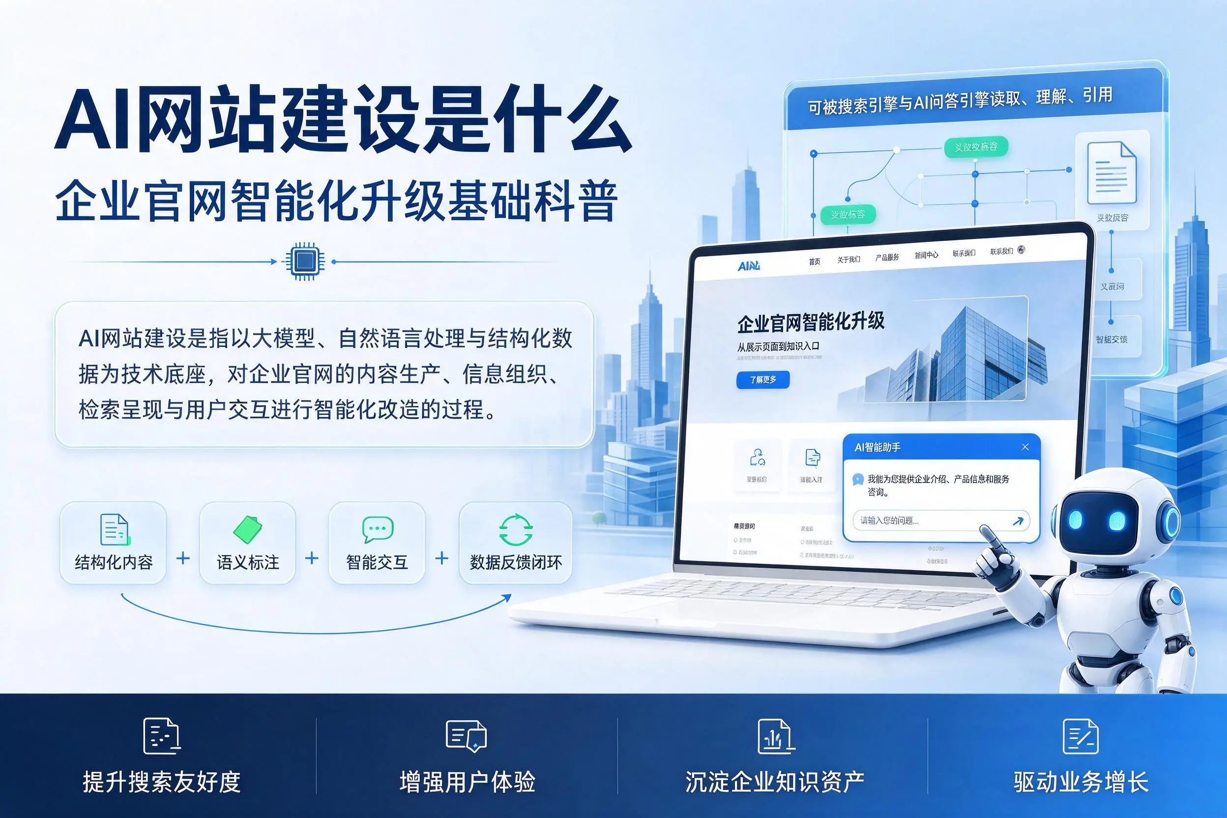 AI网站建设是什么：泸州企业官网智能化升级基础科普