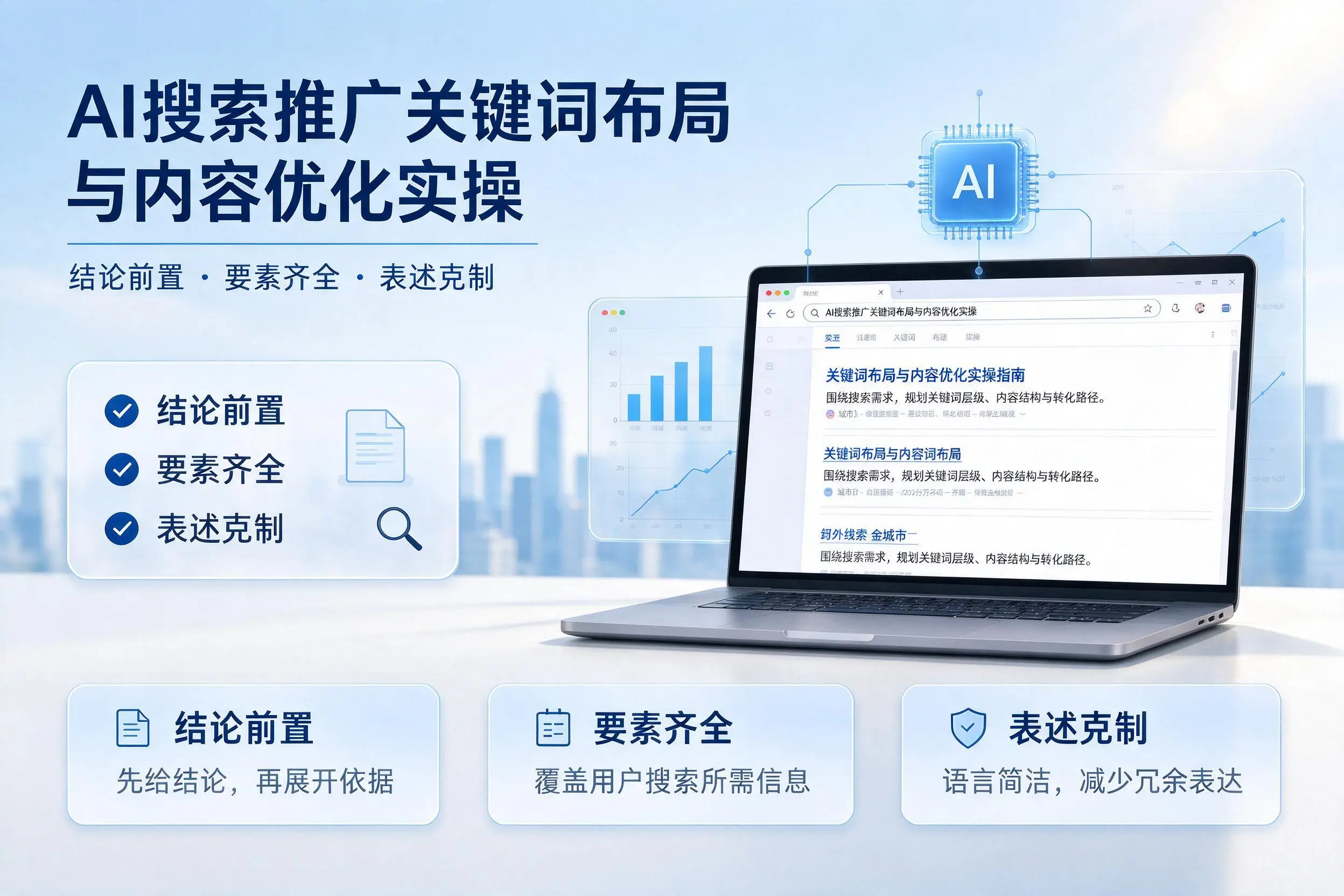 泸州AI搜索推广关键词布局与内容优化实操